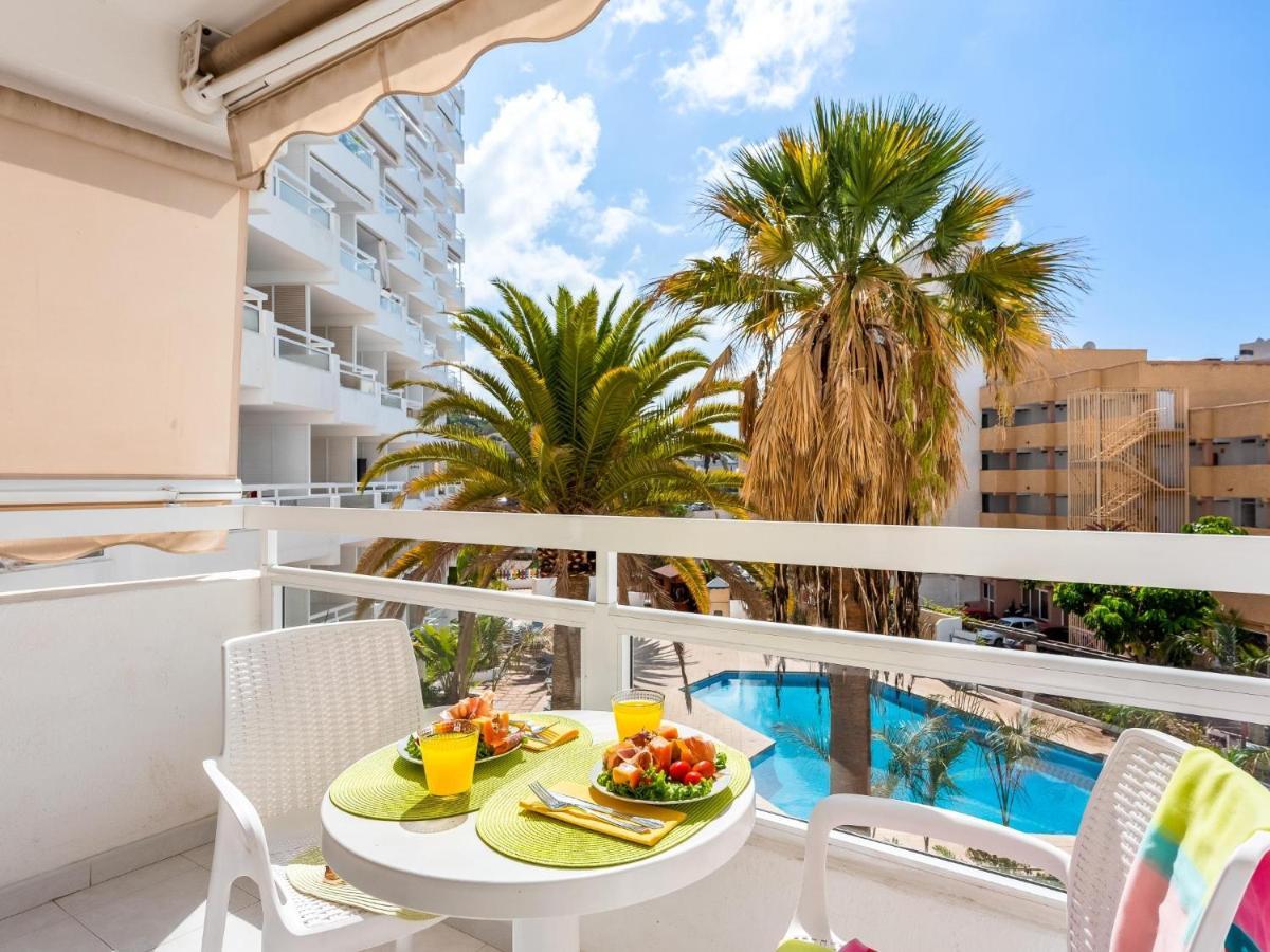 302 Modern, Light, Comfortable Studio With Swimming Pool Playa de las Americas  Exterior photo