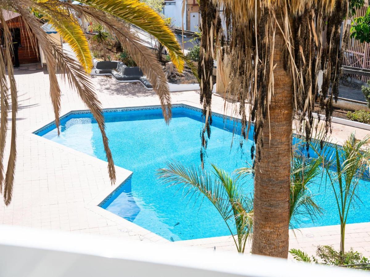 302 Modern, Light, Comfortable Studio With Swimming Pool Playa de las Americas  Exterior photo